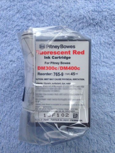 765-9 pitney bowes fluorescent red ink cartridge (original pitney bowes) for sale