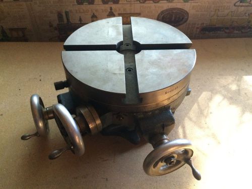 Vintage Sears Craftsman 8&#034; Cross Slide Rotary Table