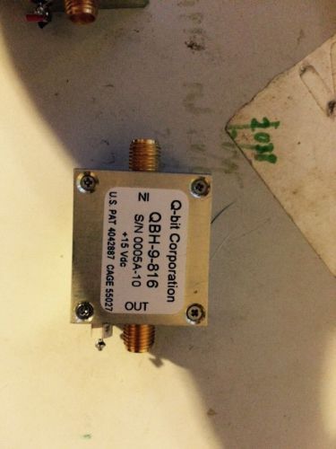 Q Bit QBH-9-816 Amplifier 20-2000MHz 10dB