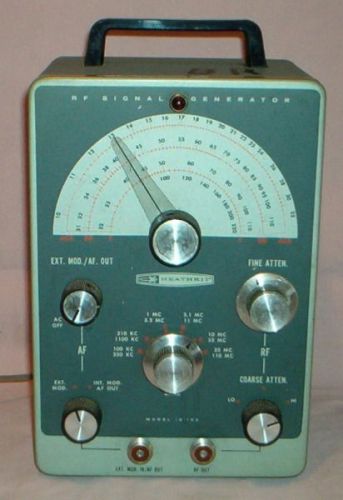 HEATHKIT Model IG-102 - LABORATORY RF SIGNAL GENERATOR - TESTED - Ham Radio