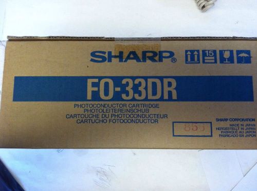 NIB GENUINE SHARP FO-33DR FO33DR DRUM FO3300 MACHINES