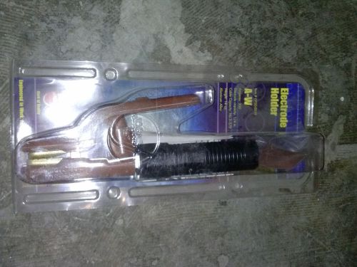 Nos jackson a-w 300 amp welding electrode holder 1/4&#034; electrode, no 3-2/0 cable for sale