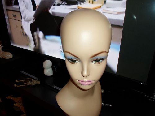 Female mannequin Head Bust -  Jewelry, Wigs, Hats &amp; Scarfs,  FREE SHIPPING nr