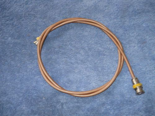 Rf test patch cable bnc male plug to bnc male plug, rg142b/u, 50 ohms, 48&#034; long for sale