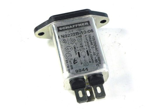 Schaffner FN9222B-10-06 Power Entry Modules