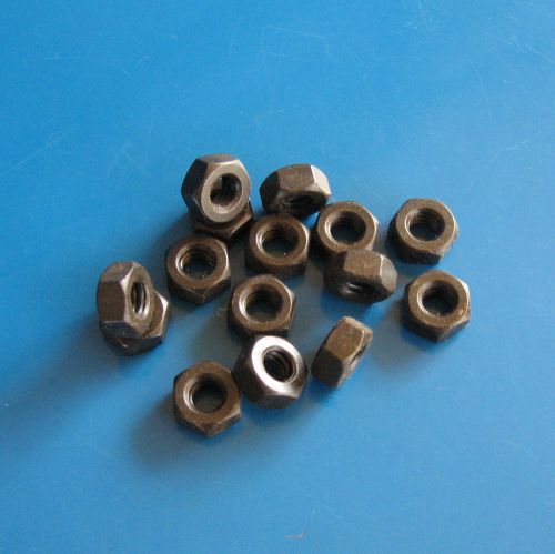 Black-Oxide Grade A G5 Hex-Nuts 05-02505 1/4&#034;-20 50PCS