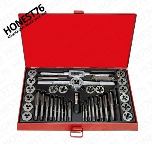 Tap and Die Set, Tap and Die Sets, Thread Taps, Tap Thread, 39 piece