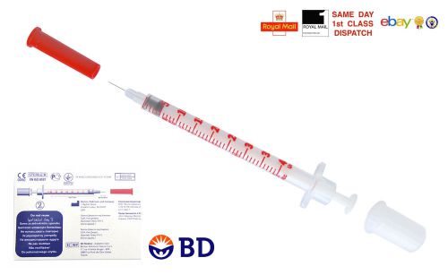 10 20 30 40 50 BD MICRO-FINE PLUS INSULIN SYRINGES 30G 1ml U40 0.30x8 FAST CHEAP