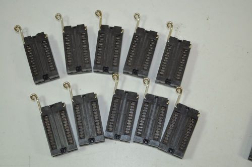 AMP TE Connectivity 24 Pin ZIF Socket Lot of 10 Model# 54993-5