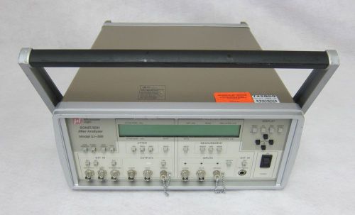 Microwave Logic SJ-300 SJ300-12 SONET/SDH Jitter Analyzer MWL/SJ-300A-12  #163