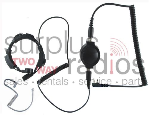 NEW THROAT MIC HEADSET FOR KENWOOD RADIO TK3160 TK2160 TK2170 TK3170 TK3200 TK22