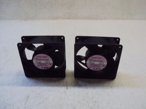 NMB-MAT 4715MS-22T-B50 FAN 1 PH  LOT OF 2  USED