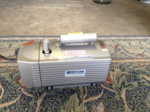 Becker VT 4.16 Rotary Vane Vacuum Pump Oil-Free, 11 SCFM @ 0 in. Hg