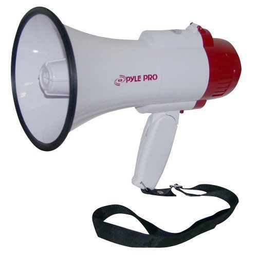 Pyle-Pro PMP30 Professional Megaphone/Bullhorn with Siren New