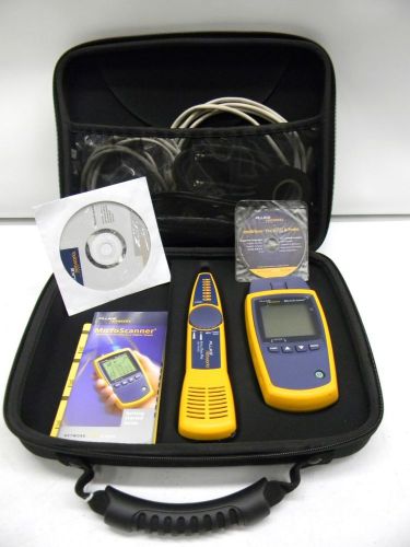 Fluke Networks MicroScanner2 Professional Kit Network Accessory Kit MS2-KIT