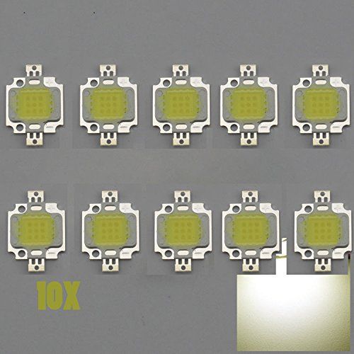 LED SMD Chip Cool-White Bulb High-Power, 10W, 800-900LM, LED Lamp for DIY