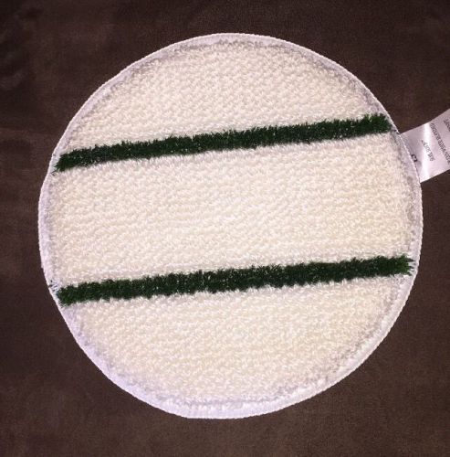 13&#034; Scrubber Bonnet Soil Sorb Green/White Blended