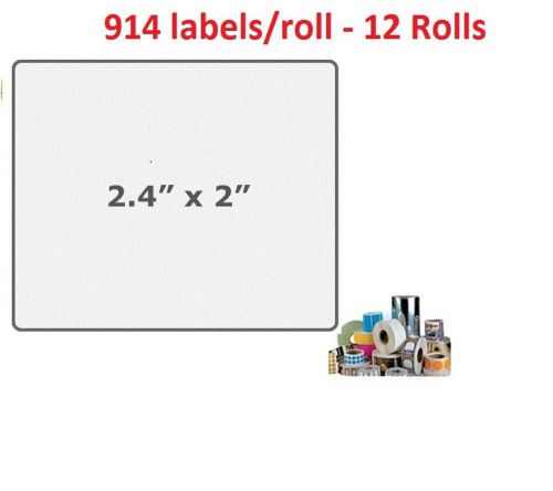 Cognitive tpg 02-1820 2.4x2.0 914 labels/roll 12 rolls 12-pack barcode labels 03 for sale