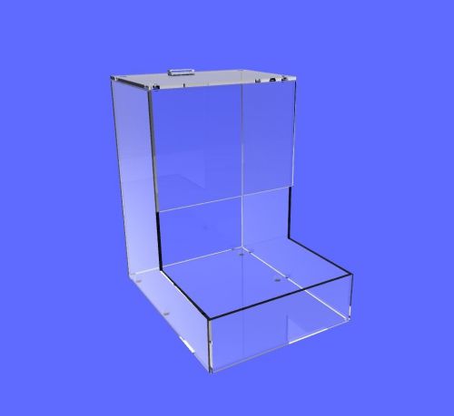 13035 Literature Holder, Wall Rack (4) Shelf w/adjustable guides 13035