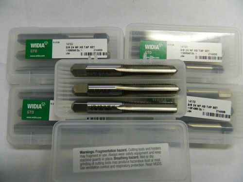 WIDIA GTD 14193 Hand Tap Set  3 PC  HSS  3/8-24  H3 Limit  5 SETS PER SALE