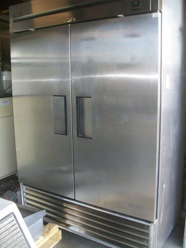 TRUE 2 DOORS FREEZER, MODEL TS49F., ALL STAINELESS STEEL UNIT, 900 ITEMS MORE