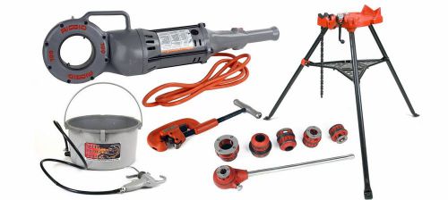 RIDGID 41935 700 Threader Kit w/ SDT 12R 418 Oiler &amp; 460 Stand SDT Reconditioned