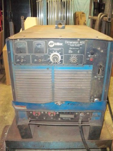 400 AMP MILLER Dimension 400 Welder (4811-000)