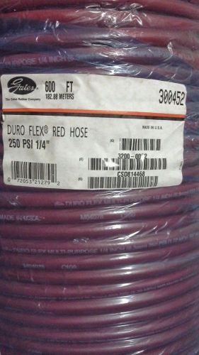 GATES 1/4 &#034; 600&#039; DURO FLEX MULTI-PURPOSE HOSE 3200-0002