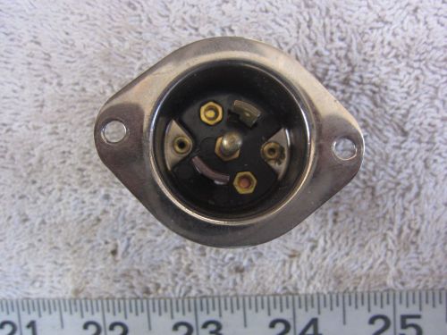 Hubbell 10A/250V 15A/125V Midget Twist-Lock Inlet, New