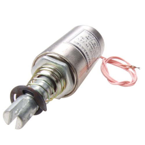 10mm Stroke Push Type Tubular Solenoid Electromagnet DC 24V MQ8-Z15B