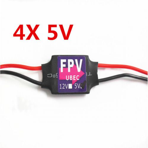 4X DC-DC Converter Step Down Module 3A 5V Mini BEC For RC Plane FPV