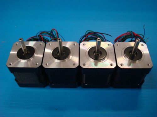 Lot of 4 Stepper Motors for CNC Lin Engineering 4218L-01-11 2 Amps