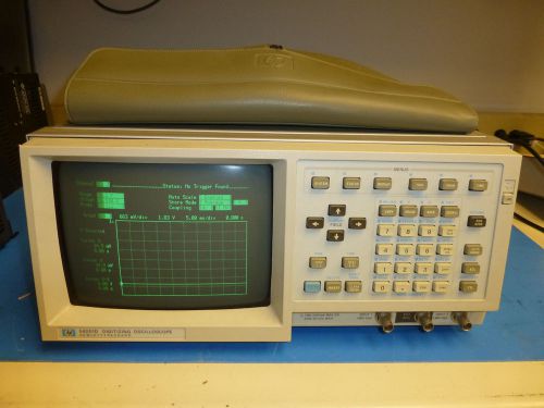 Hp 54201d digital digitizing oscilloscope with state data probe pods 10271a for sale