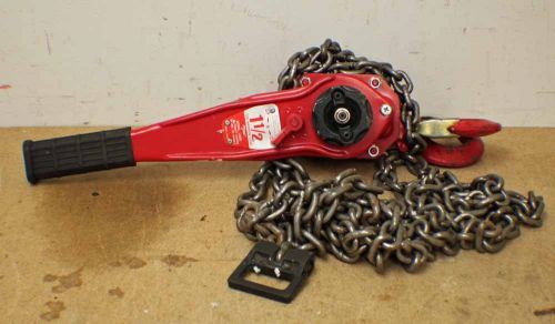 Little Mule 1 1/2 Ton Hoist  - (LMSC) - Red - Pre-Owned