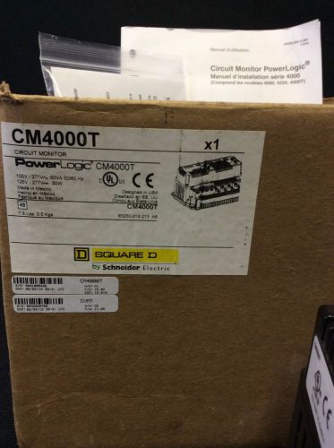 CM400T CIRCUIT MONITOR POWER METER POWERLOGIC SCHNEIDER ELECTRIC SQUARE D NIB