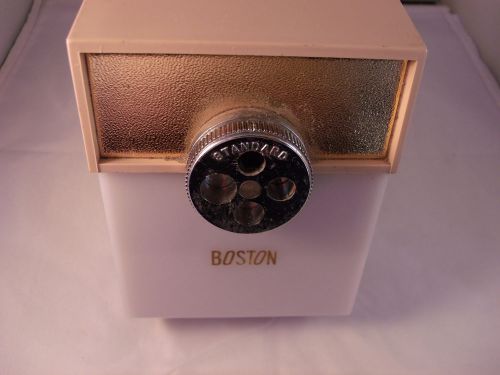 Vintage Boston Heavy Duty Commercial Pencil Sharpener Model 41 Electric USA