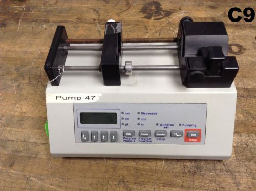 Yale Apparatus Programmable Multi Phaser Syringe Pump Model YA-12 11VDC .75A