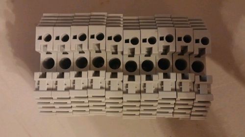 Lot of 10 : Allen Bradley 1492-EAJ35 Terminal Block End Unit Anchors