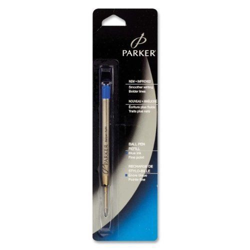 Parker Refill, Ballpoint, Fine Point, 0.5 mm, Blue