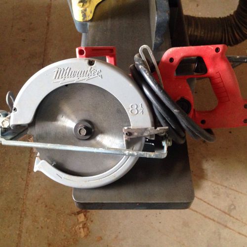 8 1/4&#034; Milwaukee Worm Gear Circular Saw