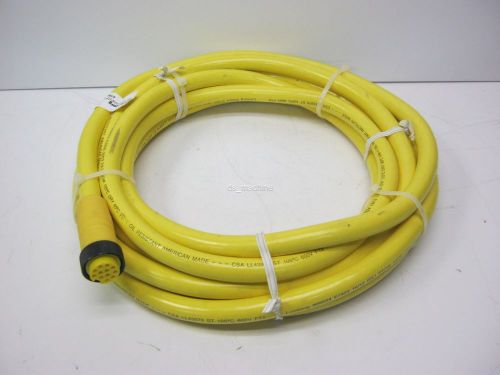 New lumberg rk 120m-624/20ft 12-pole cordset 1-1/8&#034; female straight for sale