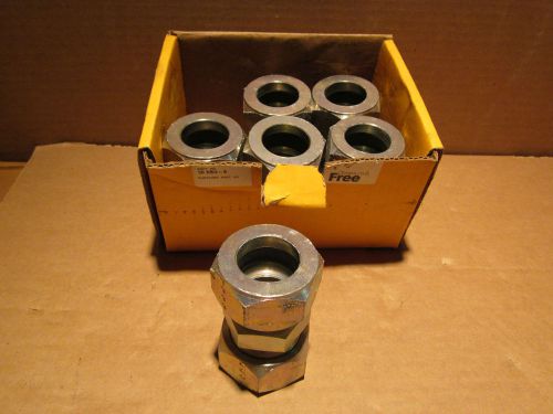 Lot of 5 Parker 20-HB4-S Hydraulic Fittings *NIB*