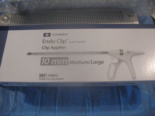 COVIDIEN 176615 AUTO SUTURE 10MM CLIP APPLIER M/L NEW 1 EA. - 12 EA. AVAILABLE