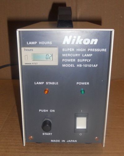 Nikon HB-10101AF Super High Pressure Mercury Lamp Power Supply