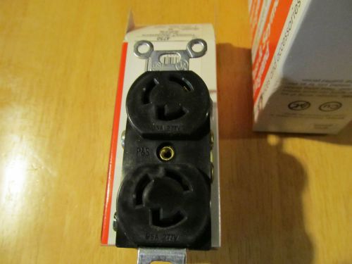 5-Pass &amp; Seymour Turnlok Receptacles 4750 15A 277VAC