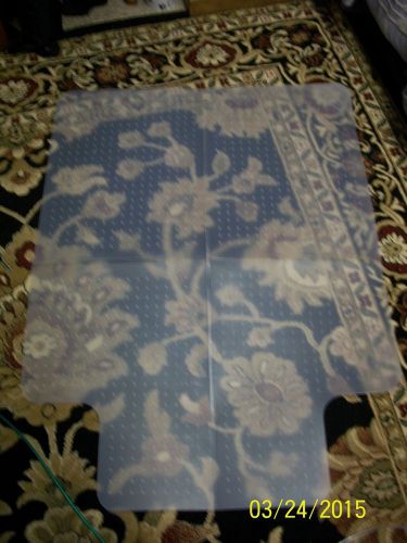 Office Chair Floor Folding  Mat 48&#034;x36&#034;x1/8&#034;