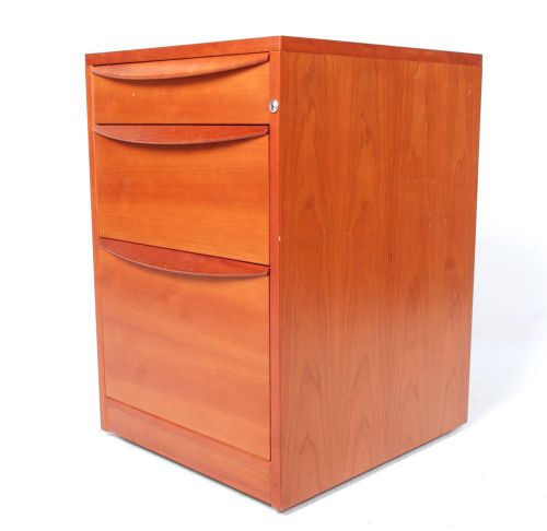 Retro Vintage Danish Filing Cabinet Teak 3 Drawer Chest 1970s MCM