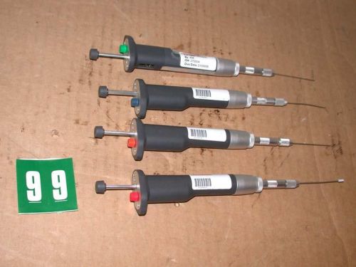 4x Cole Parmer 7947 &amp; 800 Chempetter Micropipettor  Free S&amp;H