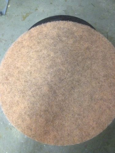20&#034; hog hair buffing pads for sale