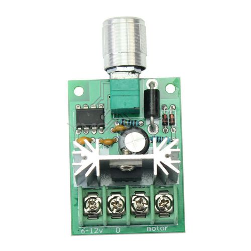 DC 6-12V 6A Motor Speed Regulator Control PWM Controller Ideal For 6V 9V 12V